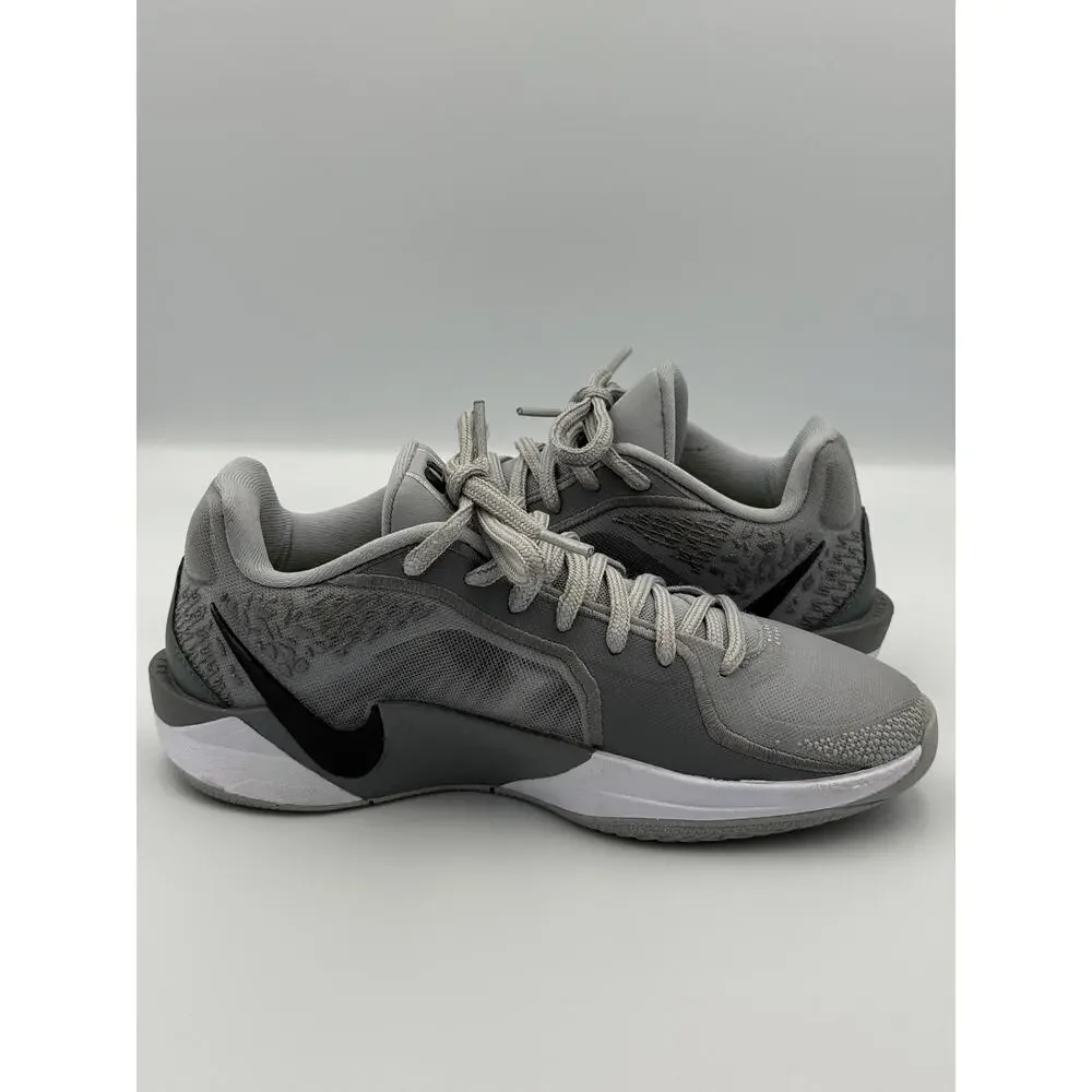 Nike Giannis Immortality 4 Youth Size 6 Gray Black Basketball Shoes